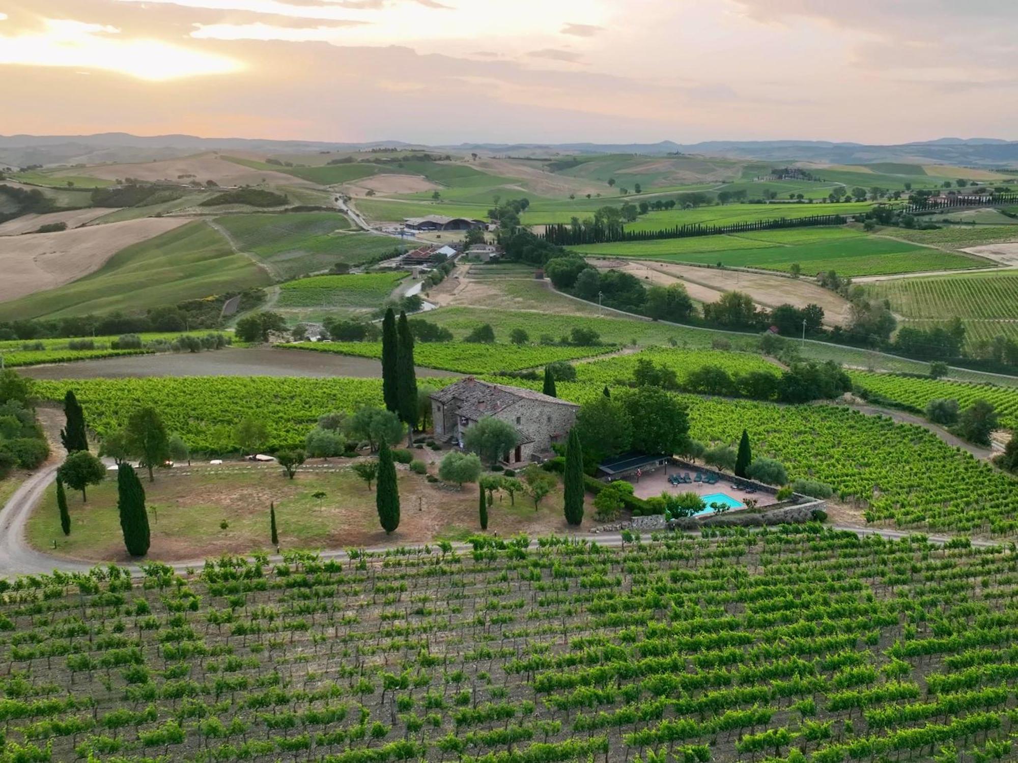 Agriturismo Podere La Casa Montalcino Exterior foto